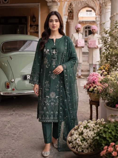 Bottle Green Suit