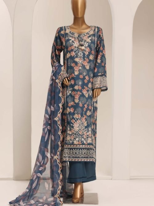 Sadabahar Charcoal Slate Suit