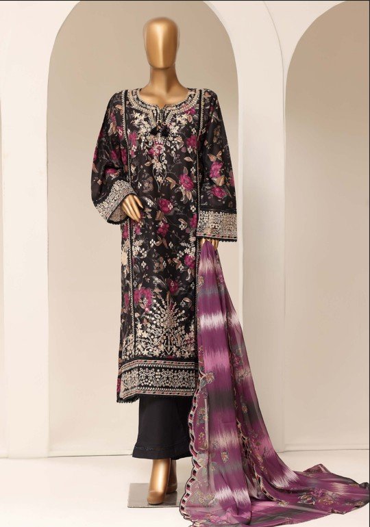 Sadabahar Deep Violet Purple Suit
